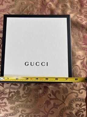 Gucci Black & White Logo Gift Box